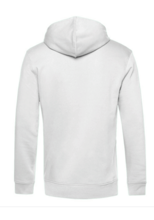 Heren hoodie - wit - laten bedrukken CC Brands