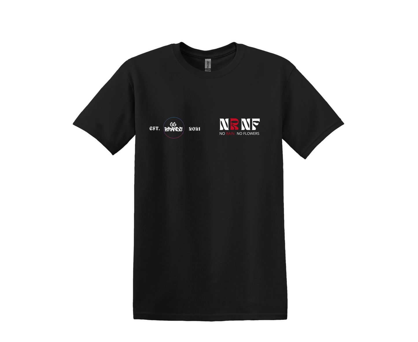 T-shirt met print CC Brands