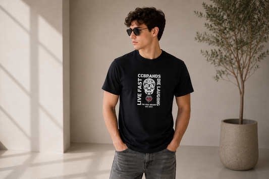 T-shirt met print CC Brands