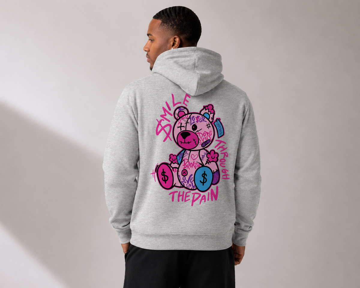 Hoodie CCBRANDS met print CC Brands achterkant