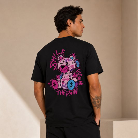 Achterkant tshirt mannen
