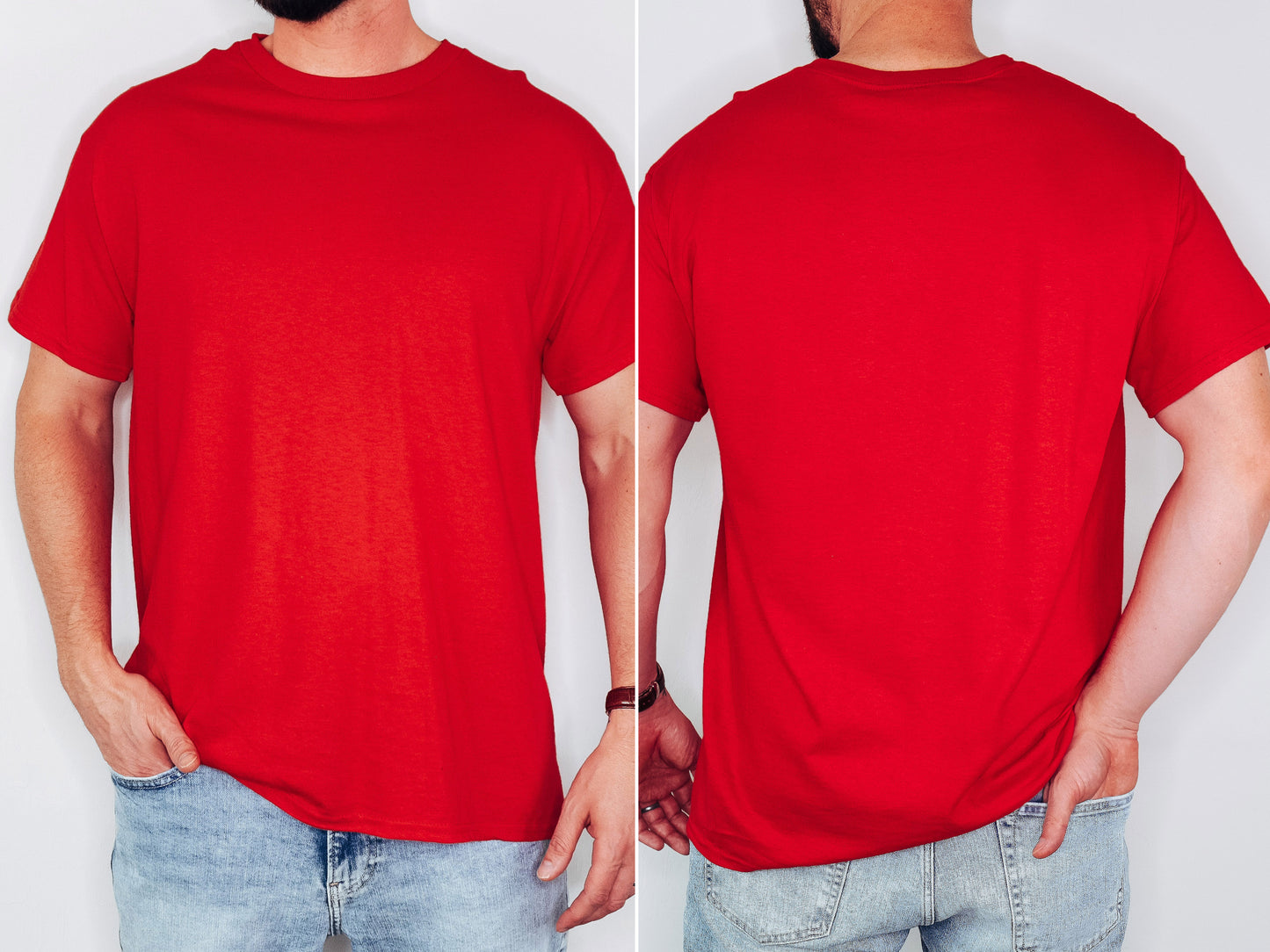 T-shirt | eigen ontwerp | rood