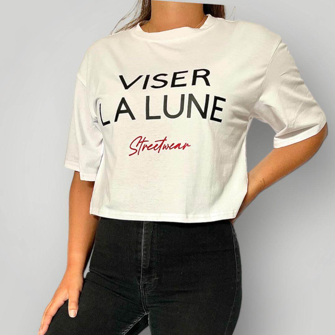 Crop top wit CC Brands