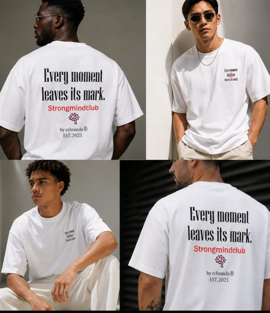 T-shirt| Strongmindclub | wit