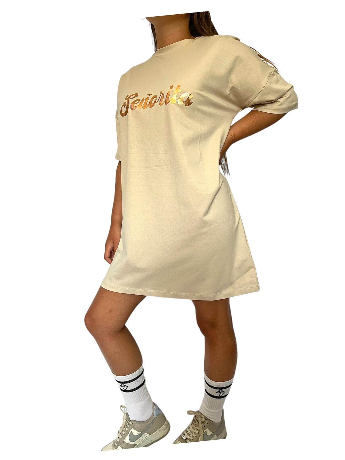 T-shirt jurk vrouwen CC Brands