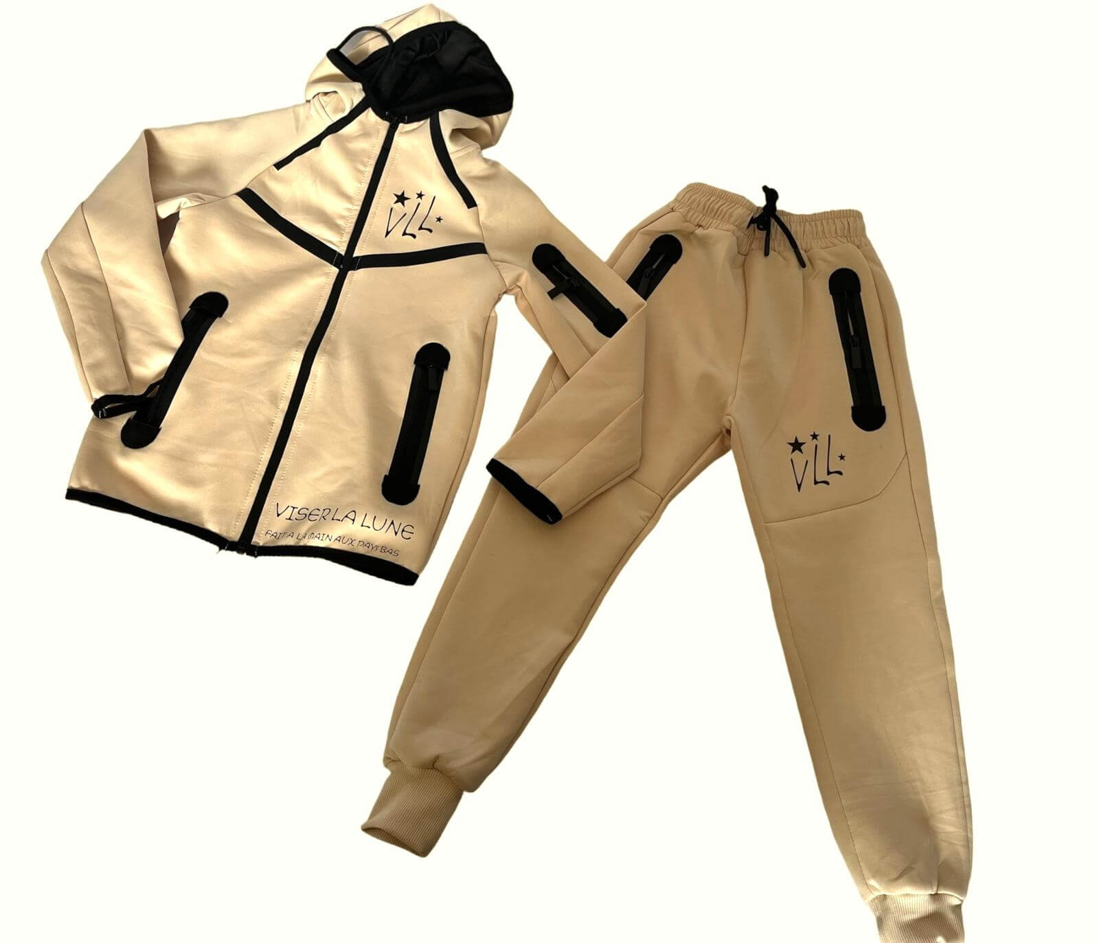 Trainingspak jongens beige CC Brands