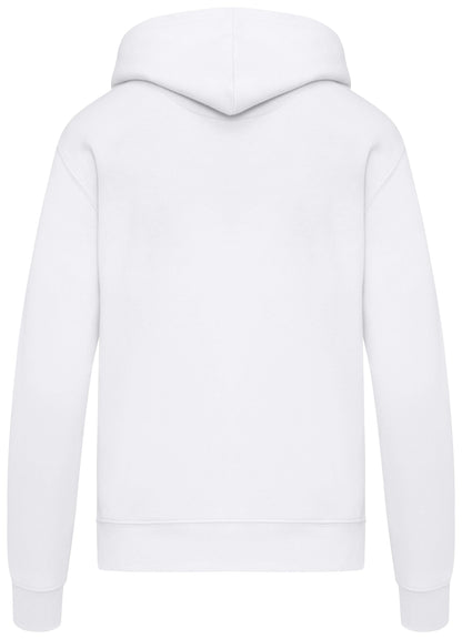 Dames hoodie wit - achterkant