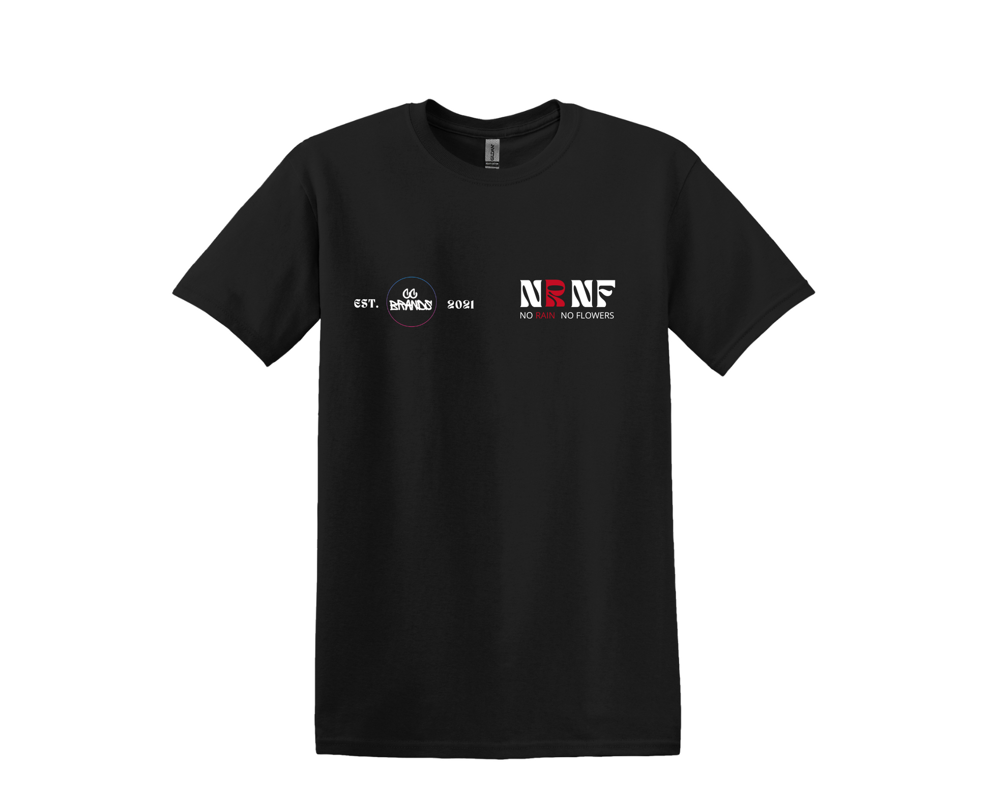T-shirt met print CC Brands