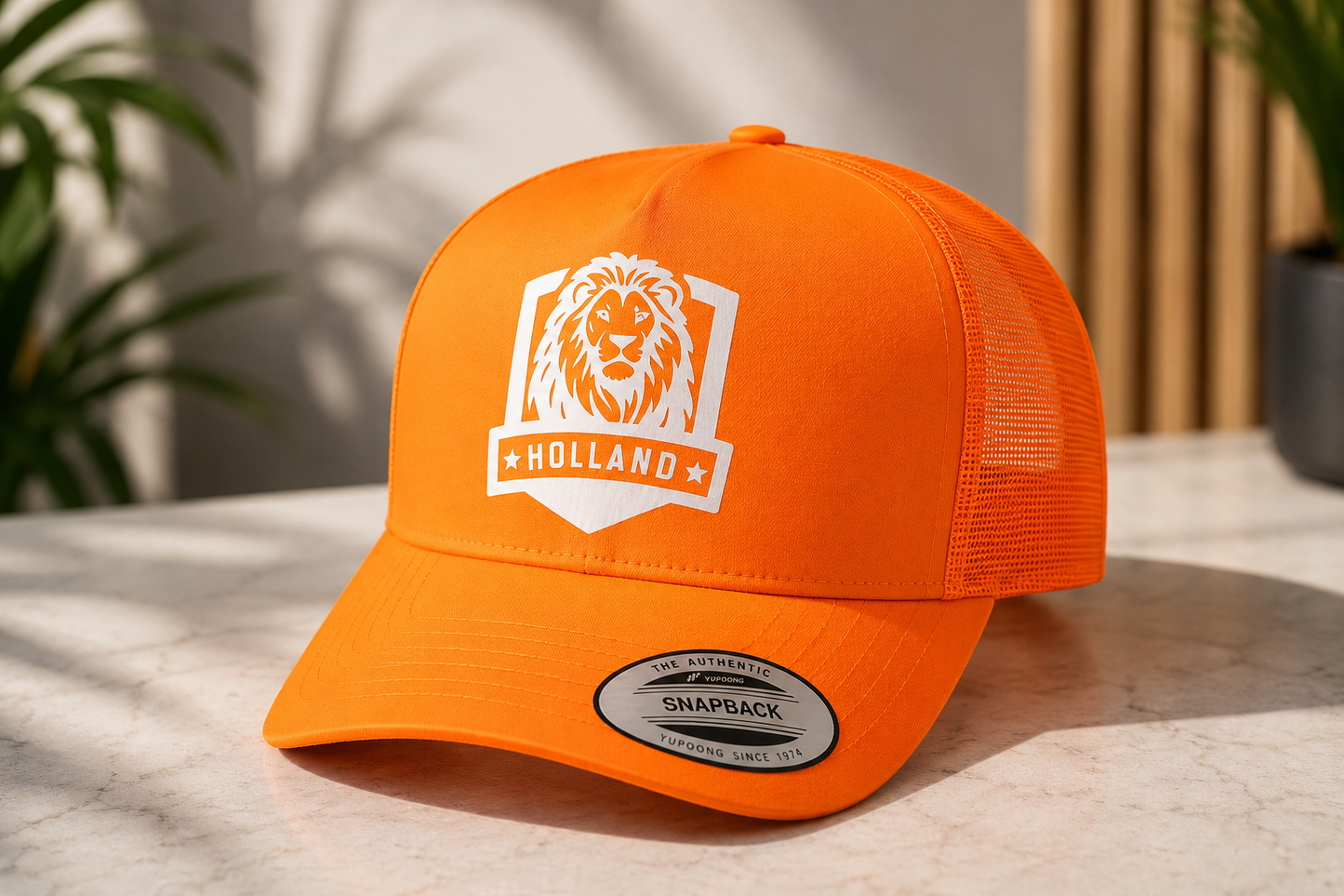 Oranje pet | Verstelbaar & Unisex | Holland Leeuw | EK WK Voetbal | Oranje Supporters Pet CC Brands