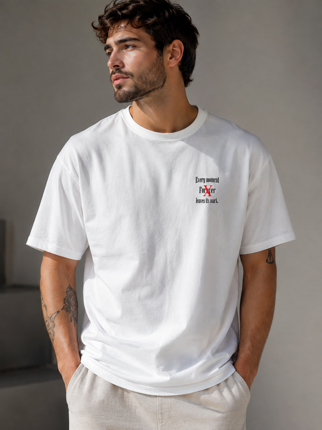 T-shirt| Strongmindclub | wit CC Brands