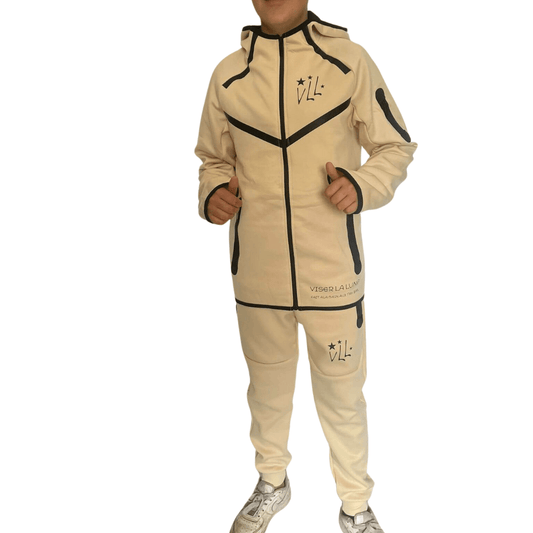 Trainingspak jongens beige CC Brands