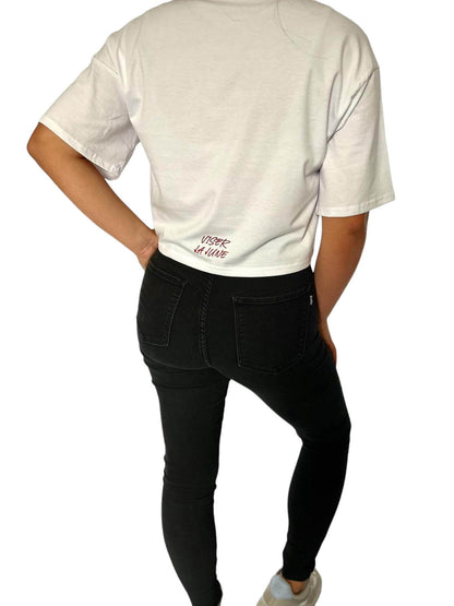 Crop top wit CC Brands